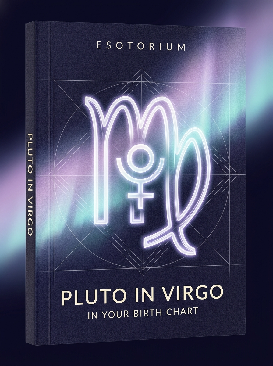 Pluto in Virgo — Meaning in Your Birth Chart — Esotorium cover v4