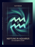 Neptune in Aquarius — Meaning in Your Birth Chart — Esotorium cover v4