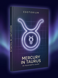 Mercury in Taurus — Meaning in Your Birth Chart — Esotorium cover v4