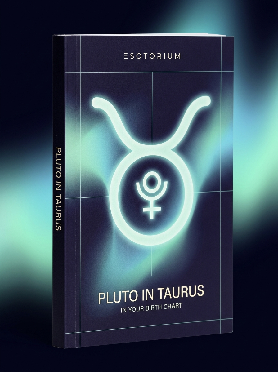 Pluto in Taurus — Meaning in Your Birth Chart — Esotorium cover v4