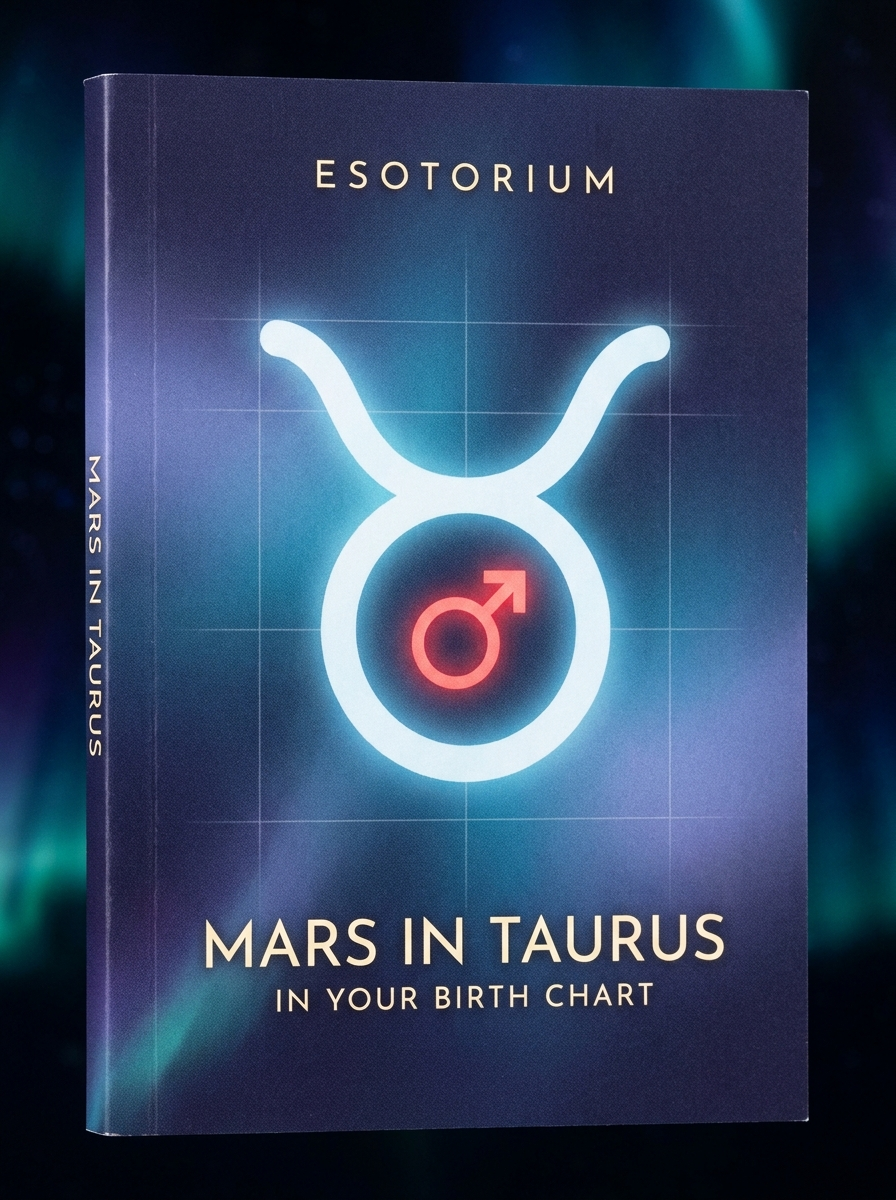 Mars in Taurus — Meaning in Your Birth Chart — Esotorium cover v4