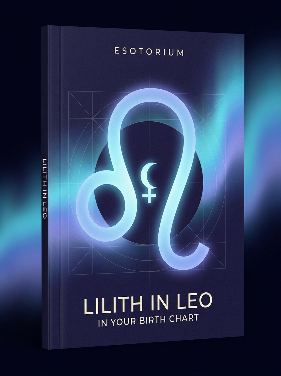 Lilith in Leo — Meaning in Your Birth Chart — Esotorium cover v4