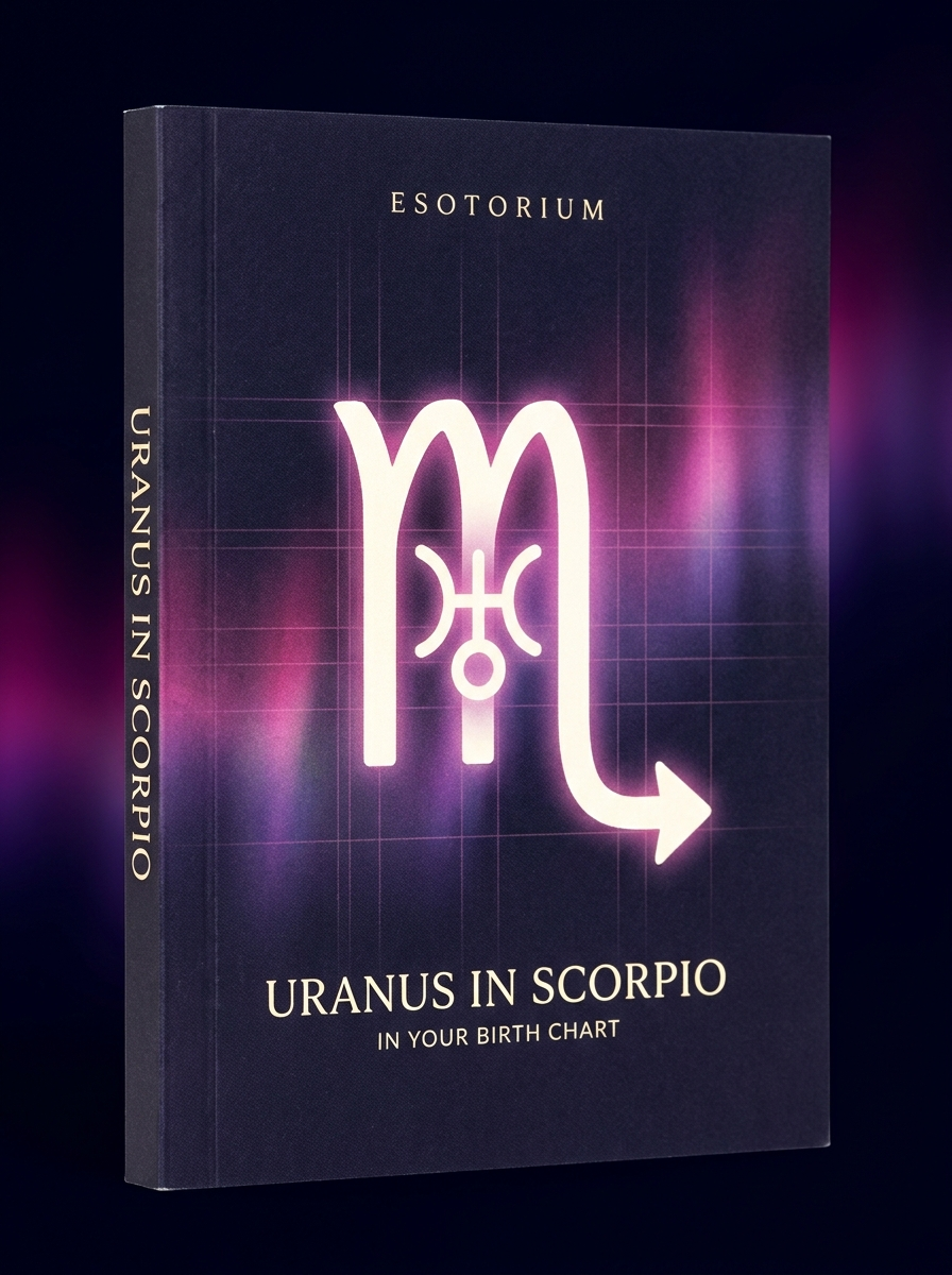 Uranus in Scorpio — Meaning in Your Birth Chart — Esotorium cover v4