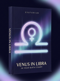 Venus in Libra — Meaning in Your Birth Chart — Esotorium cover v4