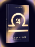 Jupiter in Libra — Meaning in Your Birth Chart — Esotorium cover v4