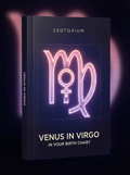 Venus in Virgo — Meaning in Your Birth Chart — Esotorium cover v4