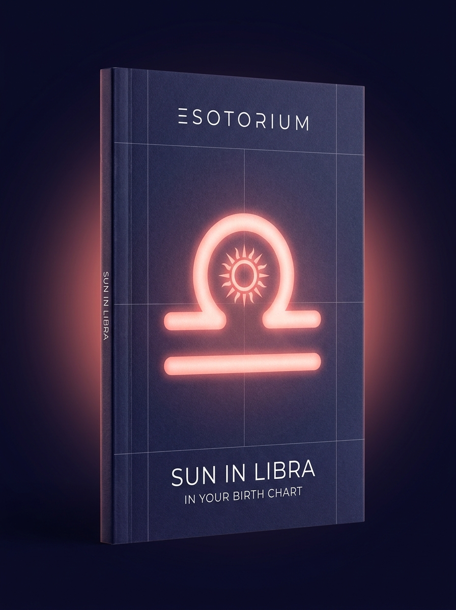 Sun in Libra — Meaning in Your Birth Chart — Esotorium cover v4