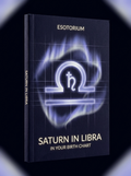Saturn in Libra — Meaning in Your Birth Chart — Esotorium cover v4