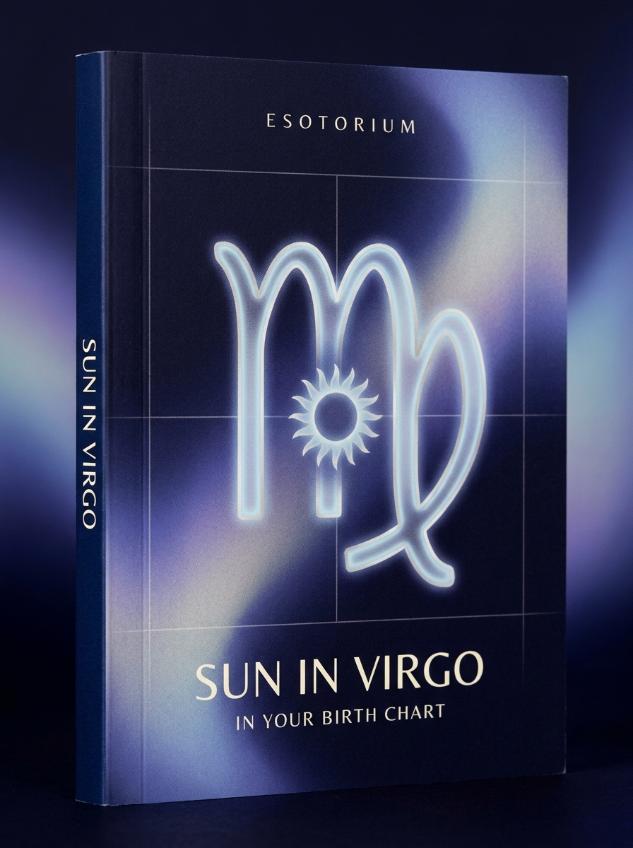 Sun in Virgo — Meaning in Your Birth Chart — Esotorium cover v4