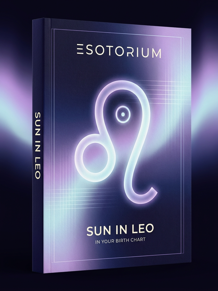 Sun in Leo — Meaning in Your Birth Chart — Esotorium cover v4