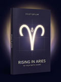 Rising in Aries — Meaning in Your Birth Chart — Esotorium cover v4