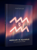 Mercury in Aquarius — Meaning in Your Birth Chart — Esotorium cover v4