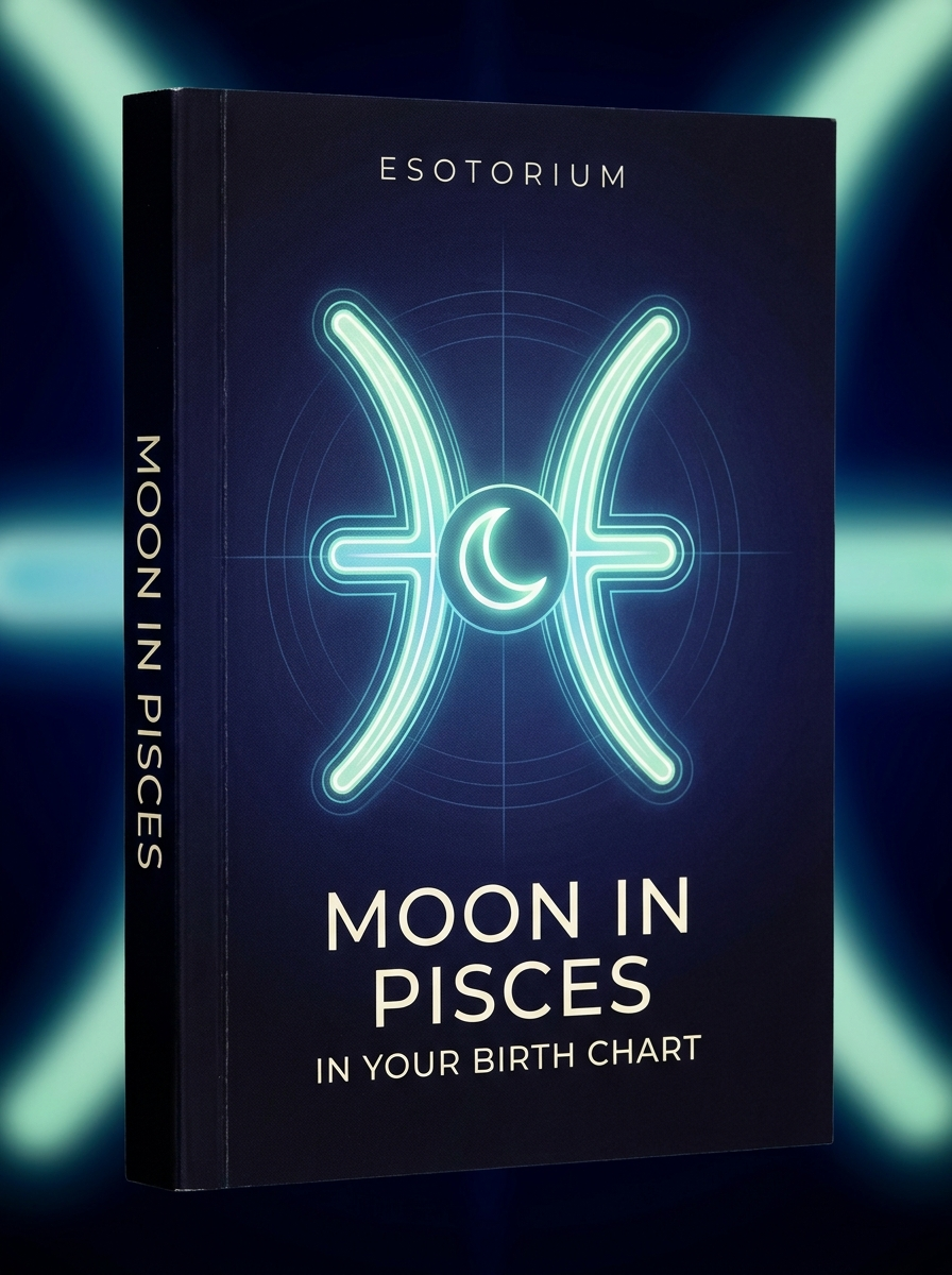 Moon in Pisces — Meaning in Your Birth Chart — Esotorium cover v4