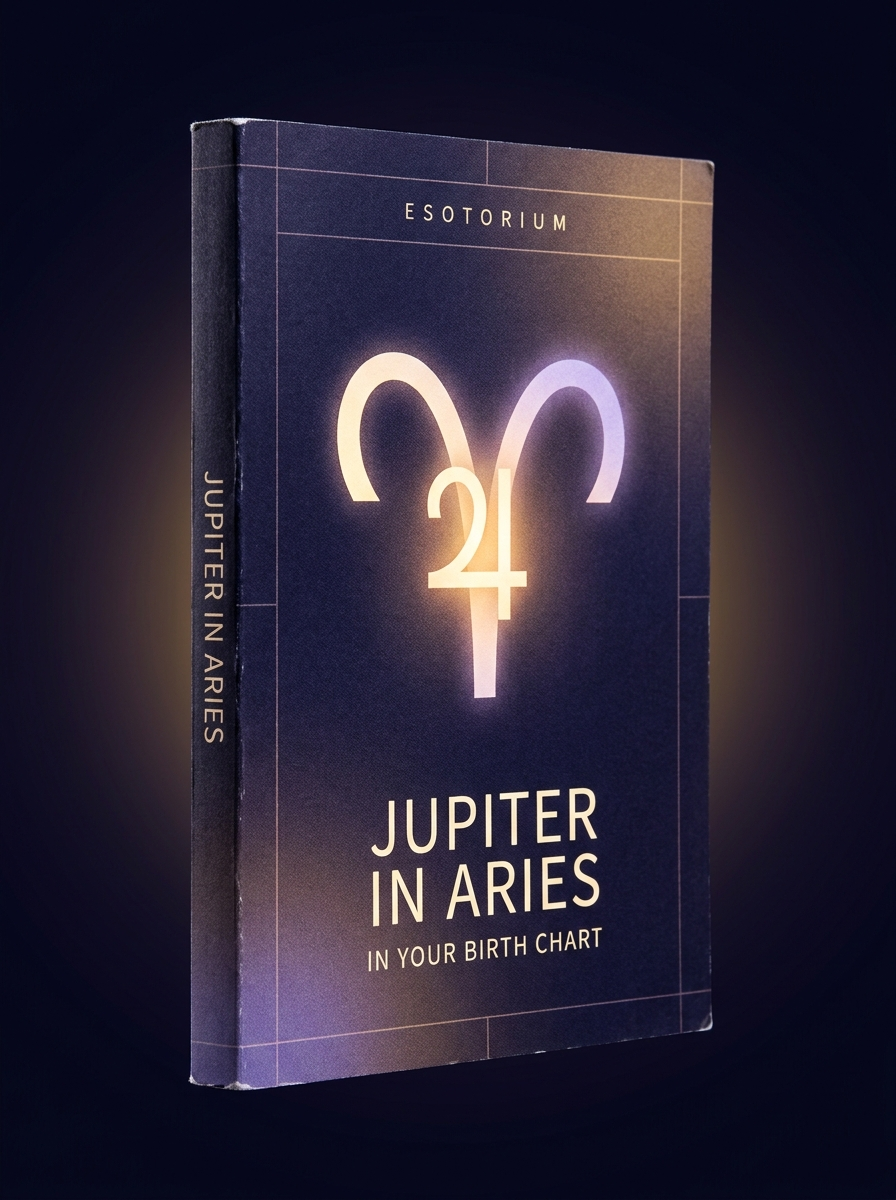 Jupiter in Aries — Meaning in Your Birth Chart — Esotorium cover v4