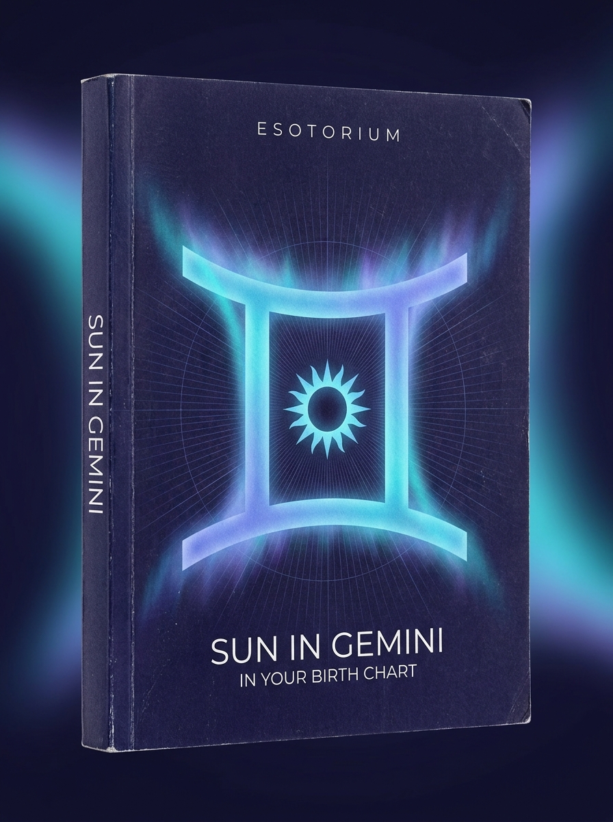 Sun in Gemini — Meaning in Your Birth Chart — Esotorium cover v4