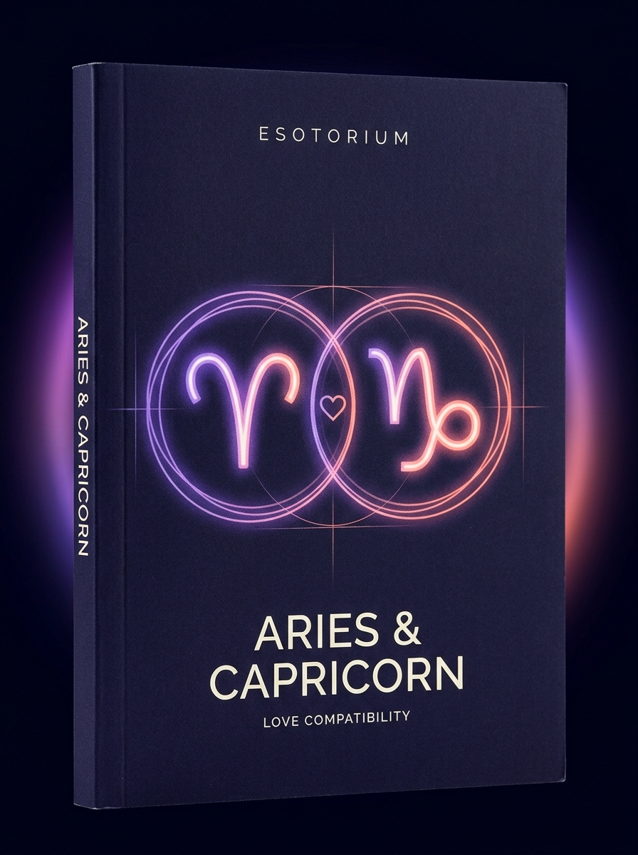 Aries and Capricorn Compatibility — Love, Sex & Friendship — Esotorium cover v4