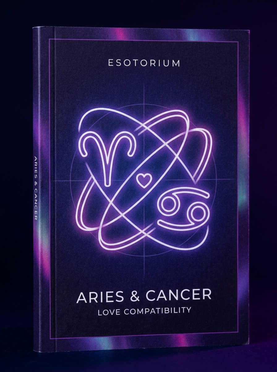 Aries and Cancer Compatibility — Love, Sex & Friendship — Esotorium cover v4