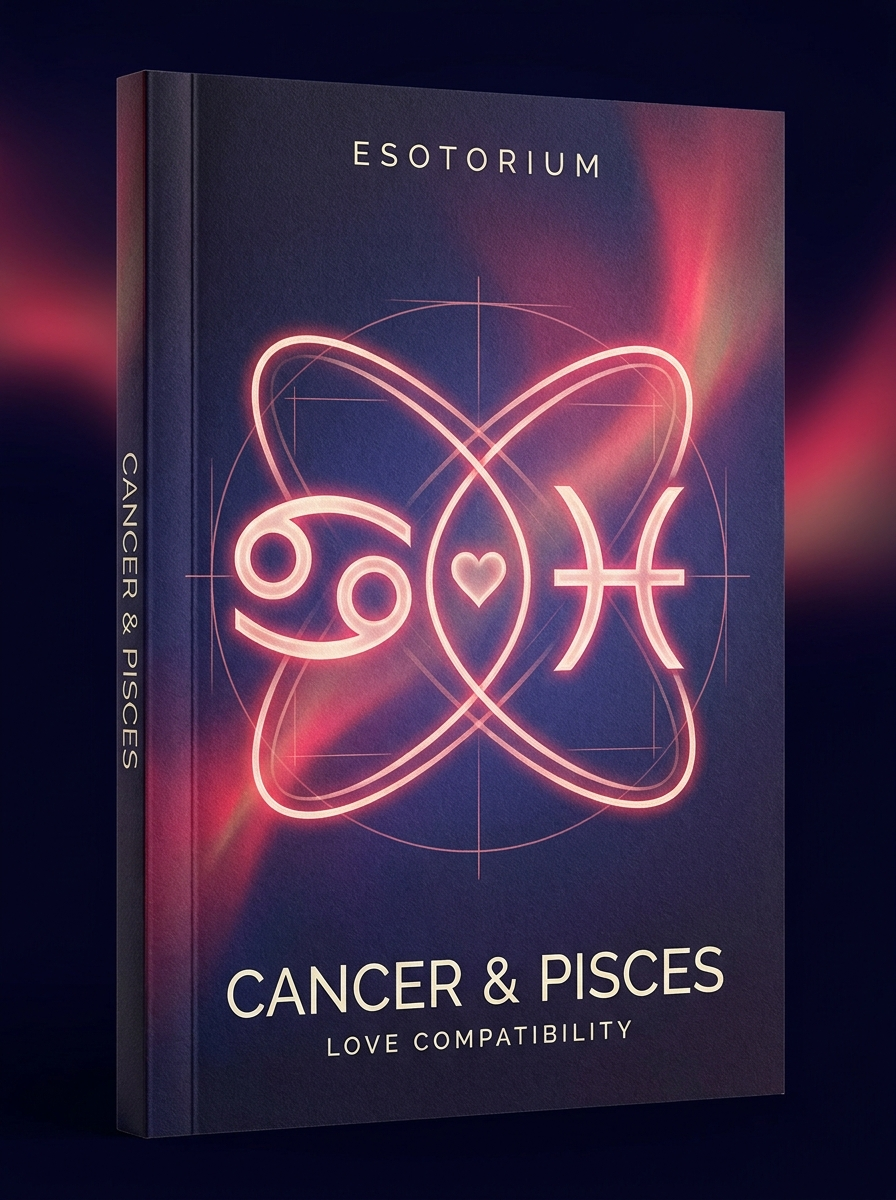 Cancer and Pisces Compatibility — Love, Sex & Friendship — Esotorium cover v4