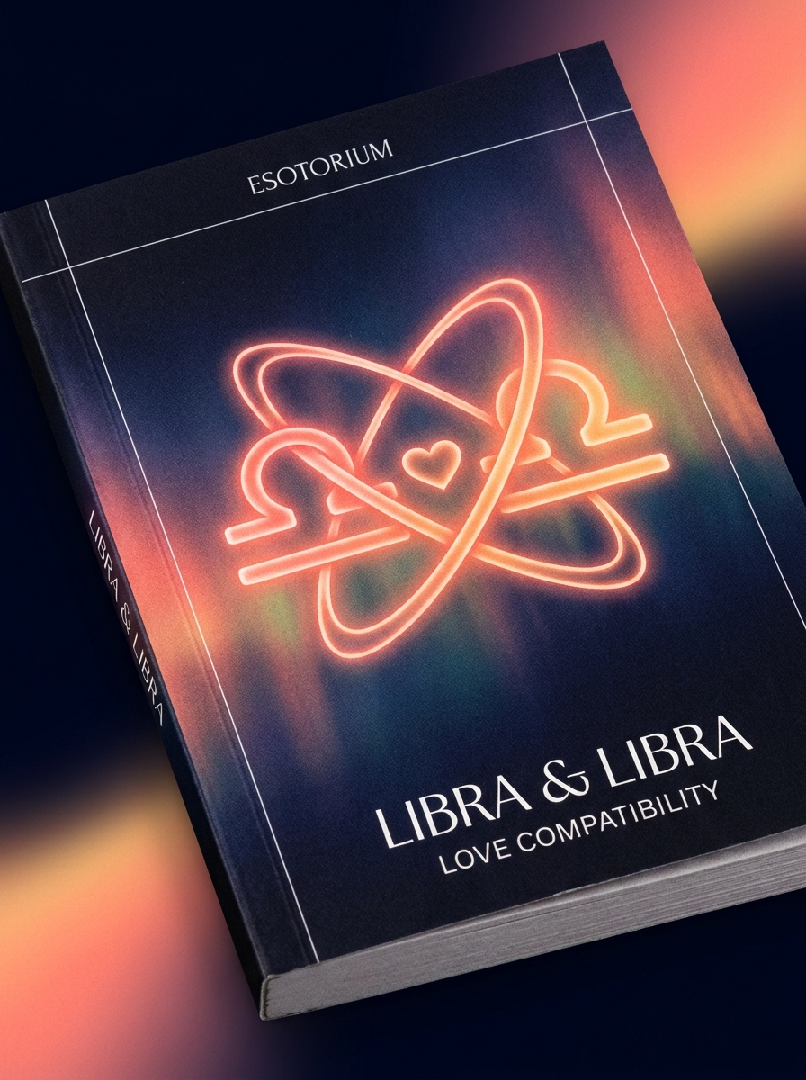 Libra and Libra Compatibility — Love, Sex & Friendship — Esotorium cover v4