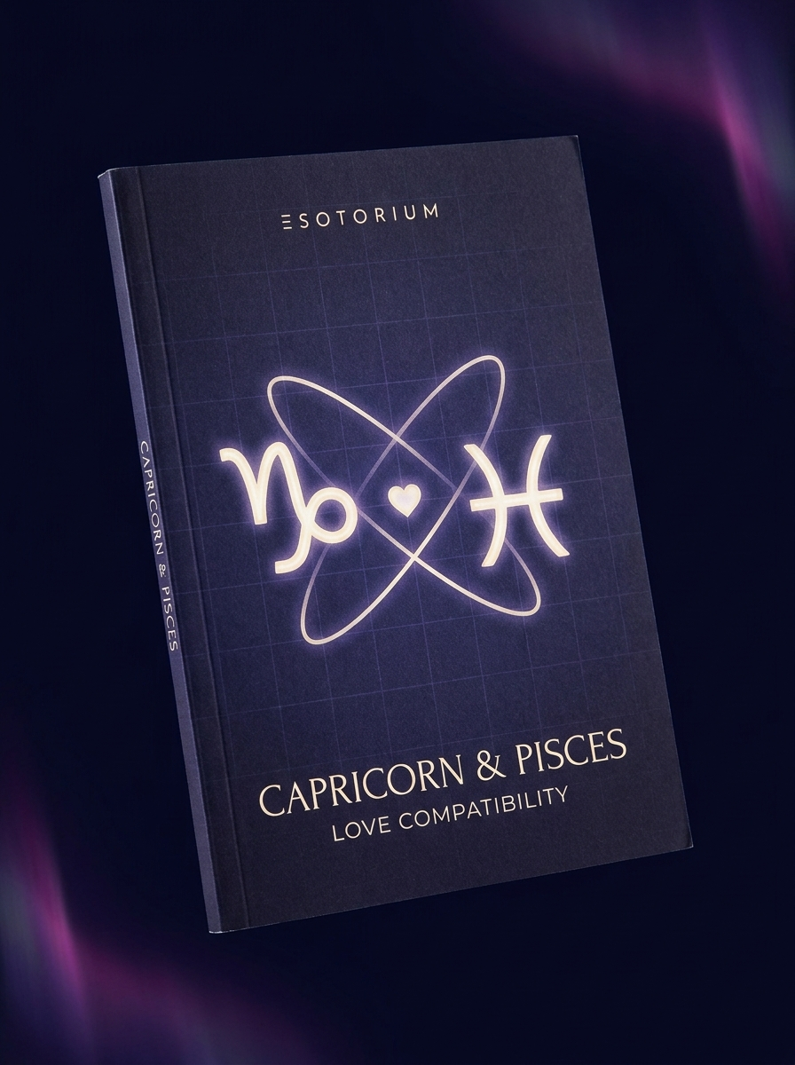 Capricorn and Pisces Compatibility — Love, Sex & Friendship — Esotorium cover v4
