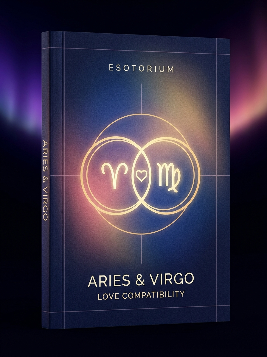 Aries and Virgo Compatibility — Love, Sex & Friendship — Esotorium cover v4