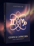 Gemini and Capricorn Compatibility — Love, Sex & Friendship — Esotorium cover v4