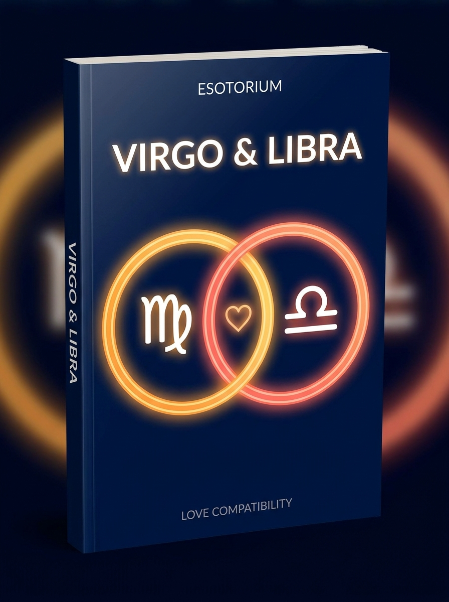 Virgo and Libra Compatibility — Love, Sex & Friendship — Esotorium cover v4