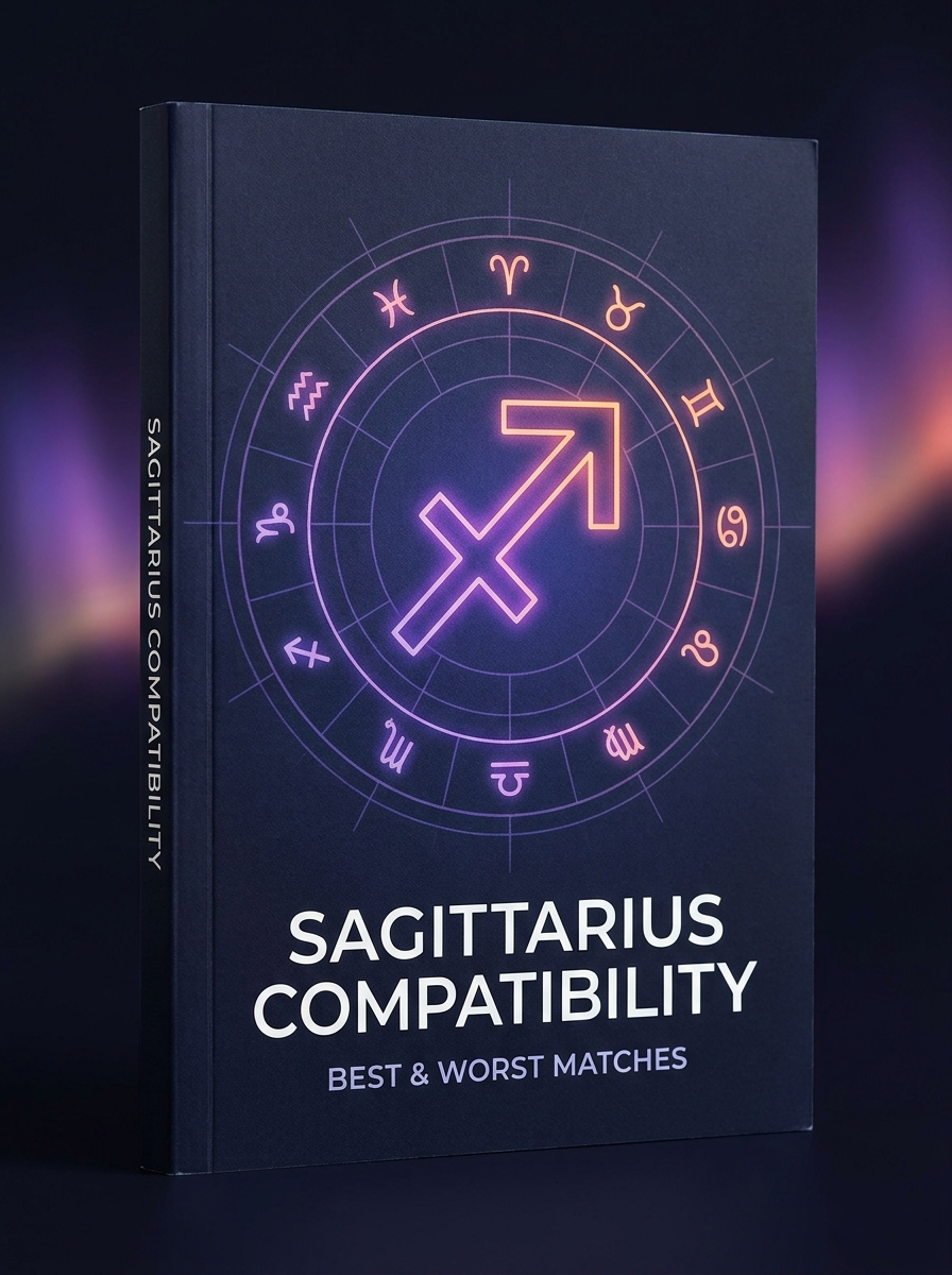 Sagittarius Compatibility — Best & Worst Matches — Esotorium cover v4