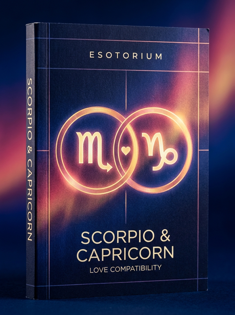 Scorpio and Capricorn Compatibility — Love, Sex & Friendship — Esotorium cover v4