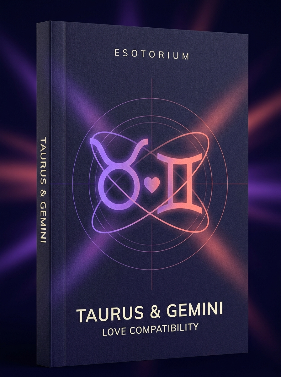 Taurus and Gemini Compatibility — Love, Sex & Friendship — Esotorium cover v4
