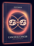 Cancer and Cancer Compatibility — Love, Sex & Friendship — Esotorium cover v4
