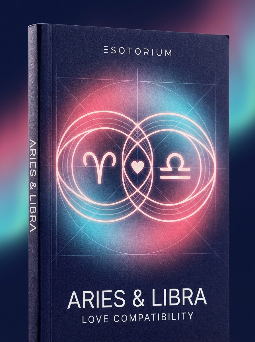 Aries and Libra Compatibility — Love, Sex & Friendship — Esotorium cover v4