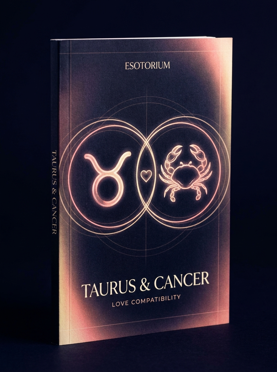 Taurus and Cancer Compatibility — Love, Sex & Friendship — Esotorium cover v4