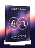 Leo and Scorpio Compatibility — Love, Sex & Friendship — Esotorium cover v4