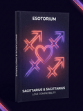 Sagittarius and Sagittarius Compatibility — Love, Sex & Friendship — Esotorium cover v4