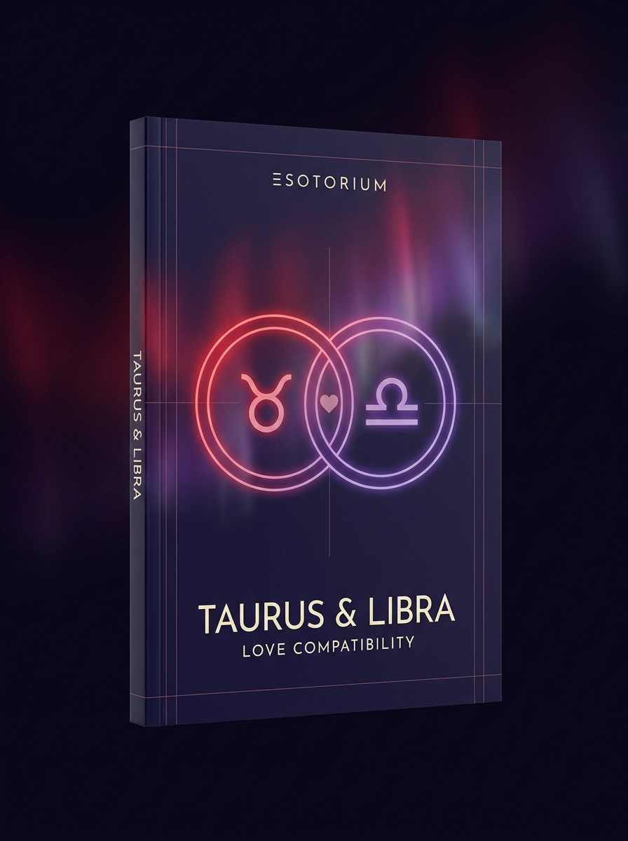 Taurus and Libra Compatibility — Love, Sex & Friendship — Esotorium cover v4