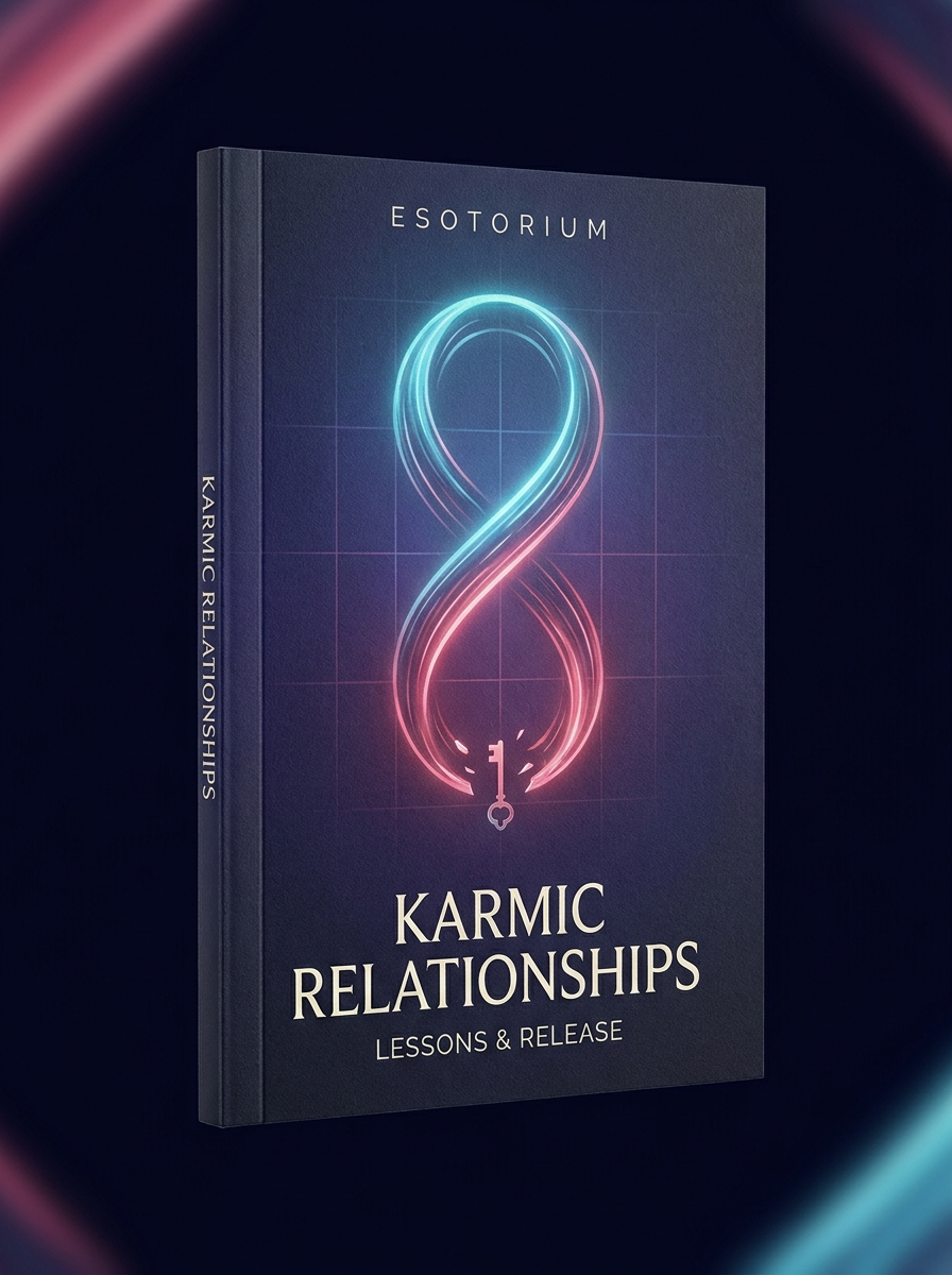 Karmic Relationships & Soulmates in Astrology — Esotorium cover v4