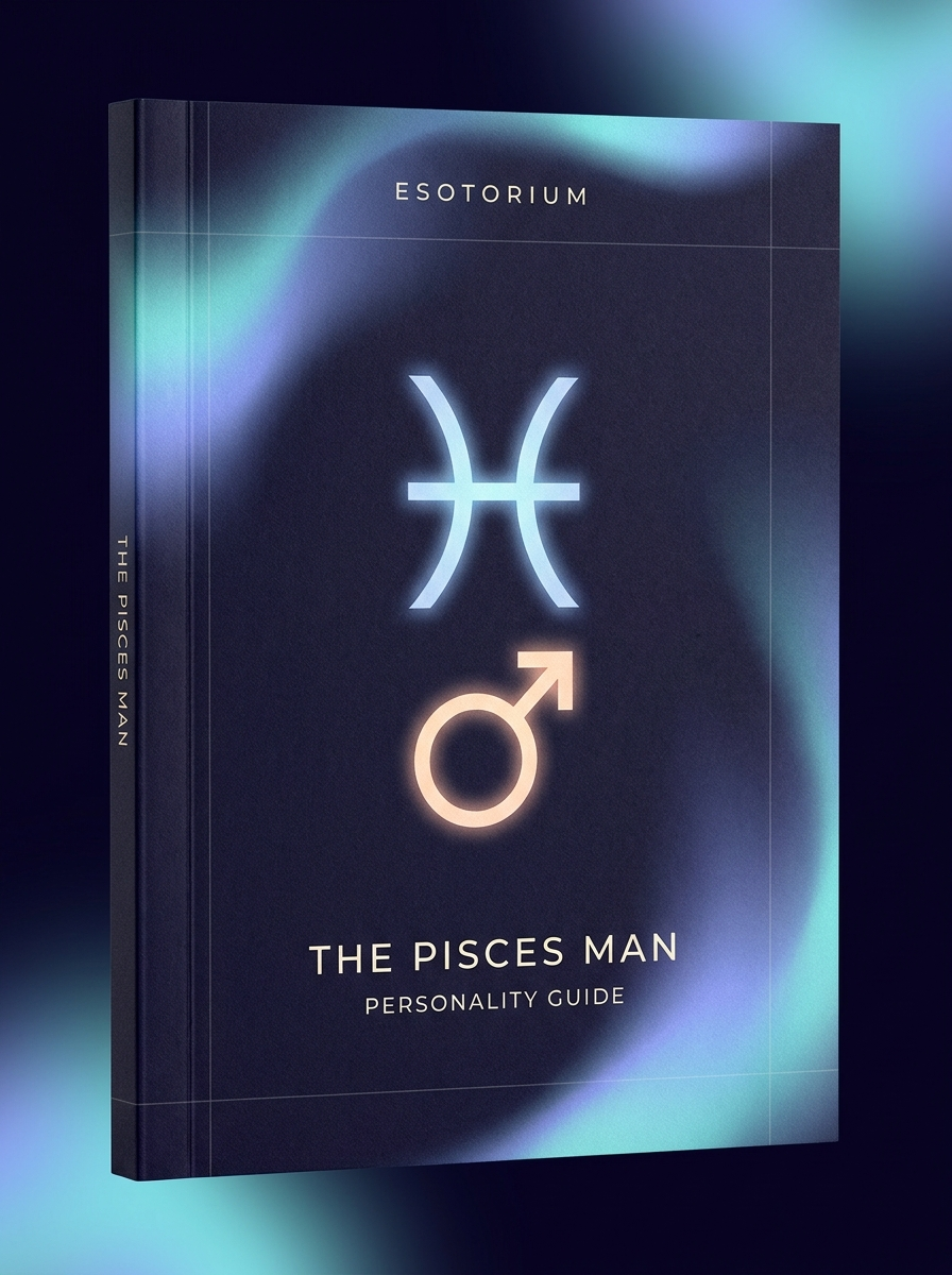 The Pisces Man — Personality, Love & Compatibility — Esotorium cover v4
