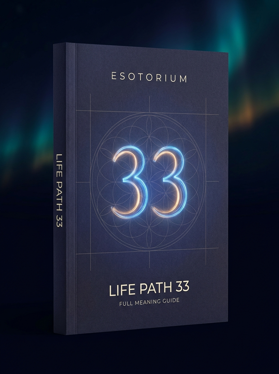 Life Path Number 33 — Full Meaning Guide — Esotorium cover v4