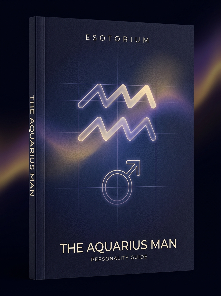 The Aquarius Man — Personality, Love & Compatibility — Esotorium cover v4