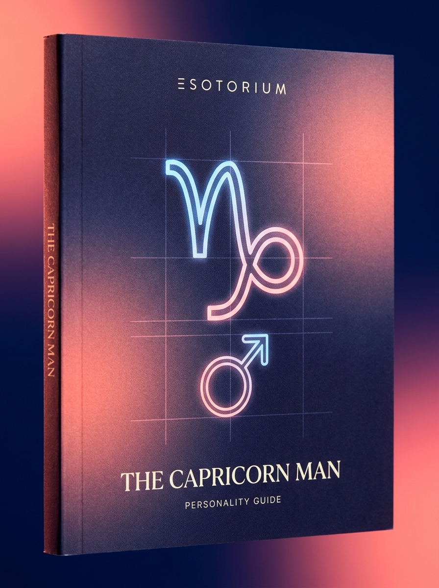 The Capricorn Man — Personality, Love & Compatibility — Esotorium cover v4