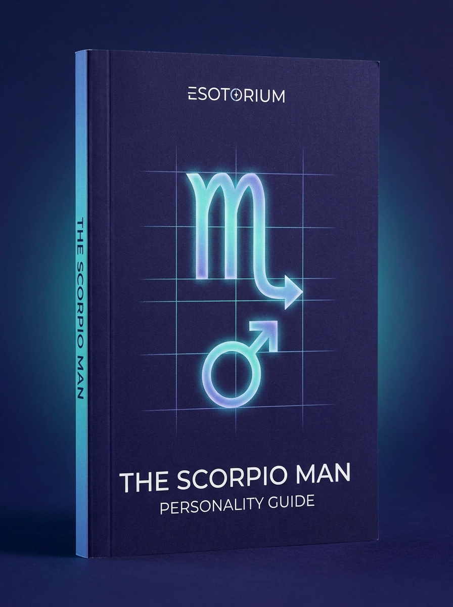 The Scorpio Man — Personality, Love & Compatibility — Esotorium cover v4
