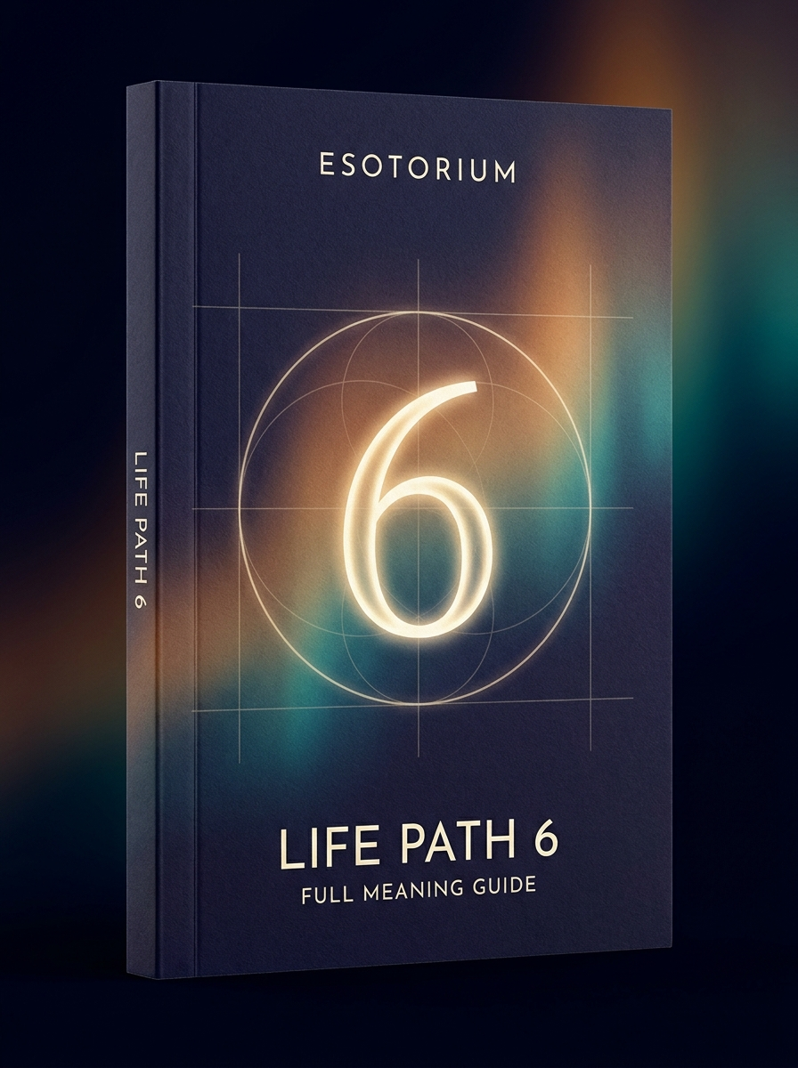 Life Path Number 6 — Full Meaning Guide — Esotorium cover v4