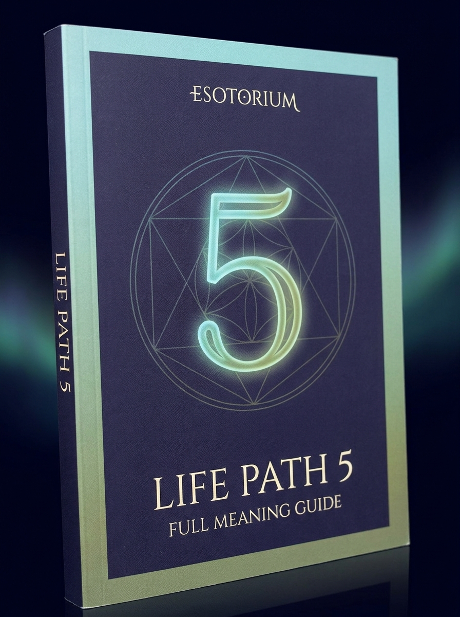 Life Path Number 5 — Full Meaning Guide — Esotorium cover v4