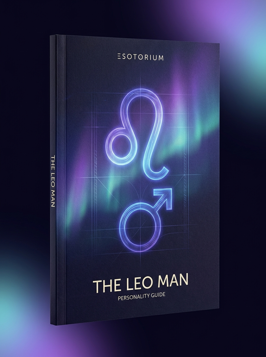 The Leo Man — Personality, Love & Compatibility — Esotorium cover v4