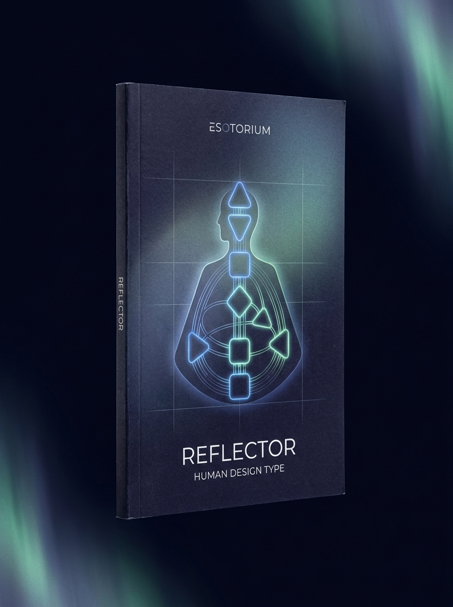 The Reflector — Human Design Type Guide — Esotorium cover v4