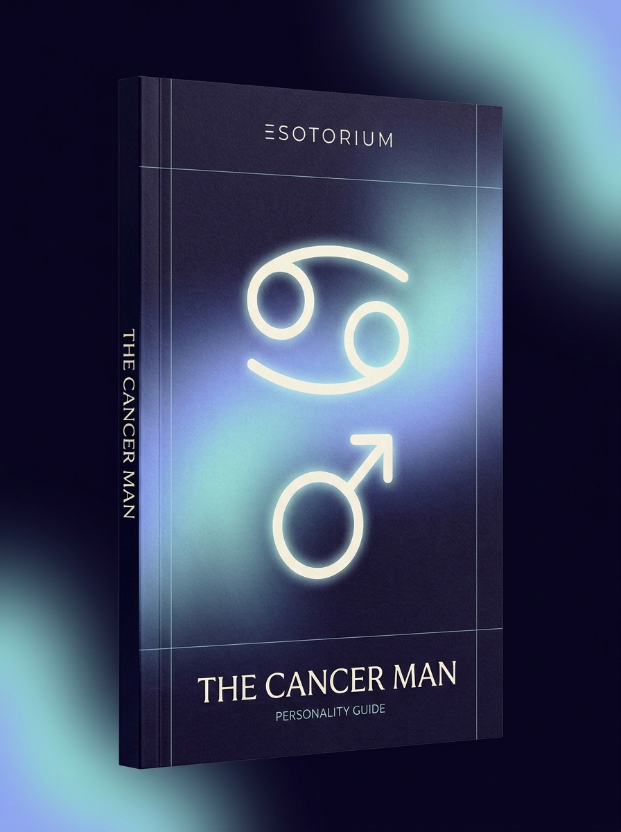 The Cancer Man — Personality, Love & Compatibility — Esotorium cover v4