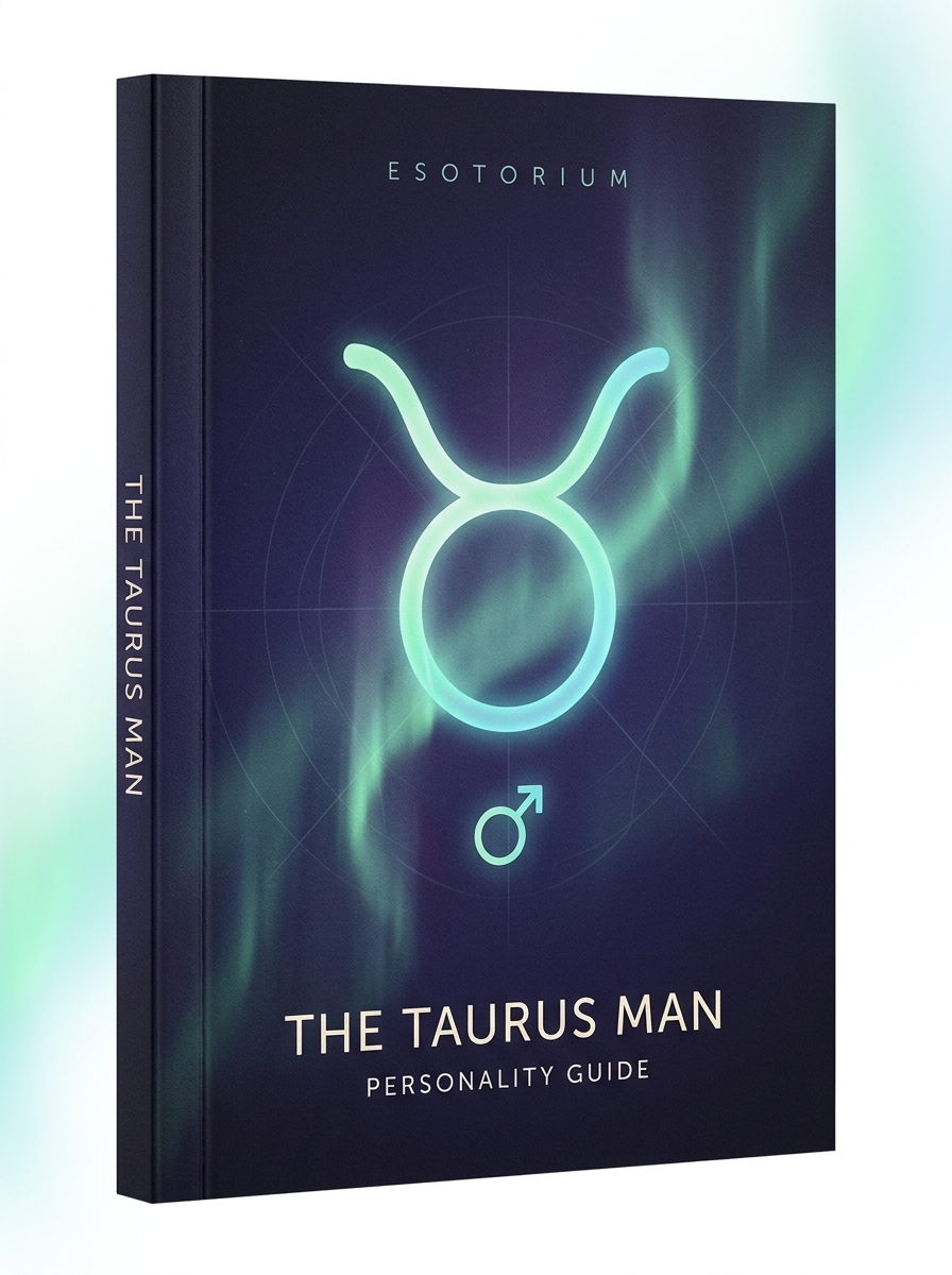 The Taurus Man — Personality, Love & Compatibility — Esotorium cover v4