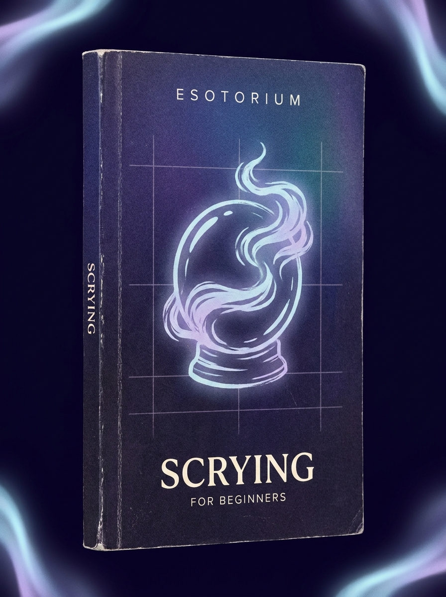 Scrying for Beginners — Mirror & Crystal Ball — Esotorium cover v4