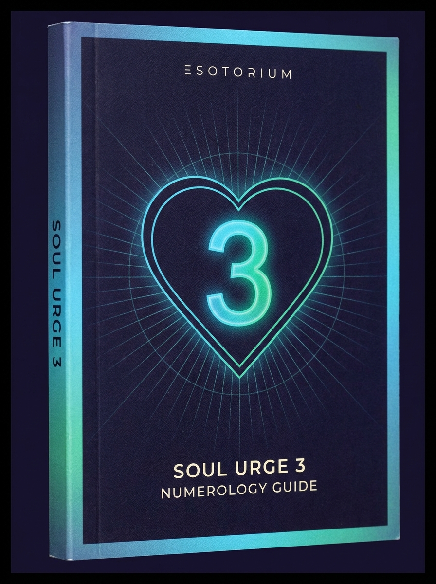 Soul Urge Number 3 — Your Heart's Desire — Esotorium cover v4